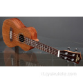 Ukulele gioiello intarsiato con buca